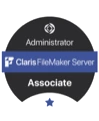 Claris Administrator · Claris FileMaker Server · Associate